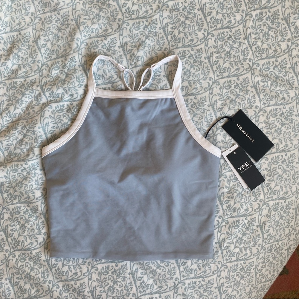 Abercrombie & Fitch YPB Sculpt activewear halter tank